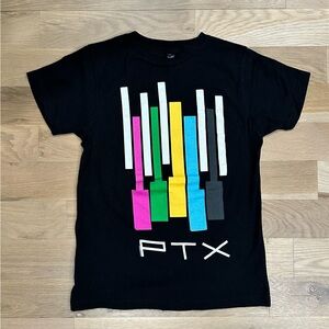 Pentatonix 2016 Concert T-Shirt - Black with Multicolor Design